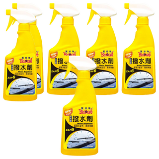 黑珍珠 BlackPearl 玻璃撥水劑 500ml -汽車玻璃清潔劑、雨刷防護、安全駕駛, 6入