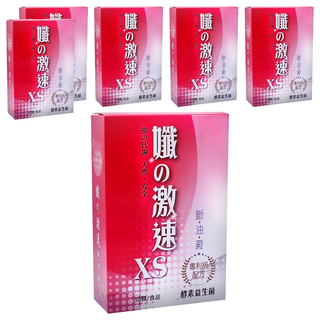 東華堂 孅の激速XS 專利酵素益生菌, 30顆, 500mg, 6入