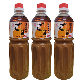 GASSHO 合將 和風芝麻沙拉醬, 3個, 1050g