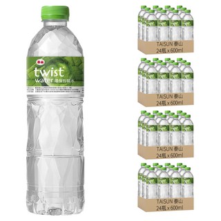 TAISUN 泰山 twist water 環保包裝水, 600ml, 96瓶