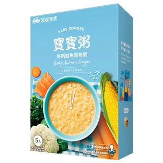 波堤寶寶 寶寶粥 Set 5包, 常溫保存，無鹽無糖無防腐劑, 750g, 1盒