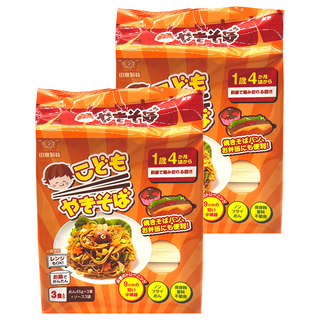 田靡製麵 寶寶日式炒麵 中華風味 153g 2包 麵條細軟易嚼 方便寶寶抓握 不含防腐劑及人工色素