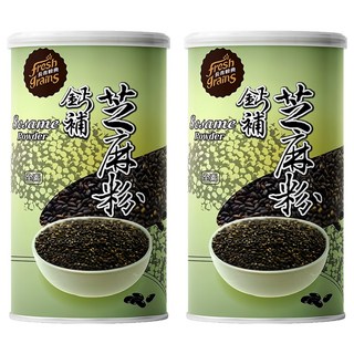 fresh grains 長青穀典 鈣補芝麻粉, 450g, 2罐