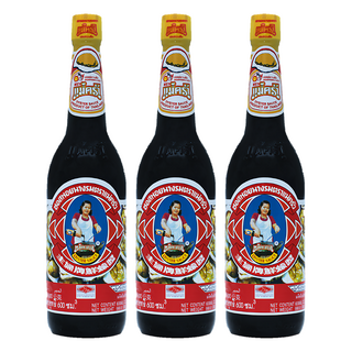 Maekrua 泰國主婦蠔油 600ml 泰式料理必備 鮮美濃郁 提升食材風味, 3瓶