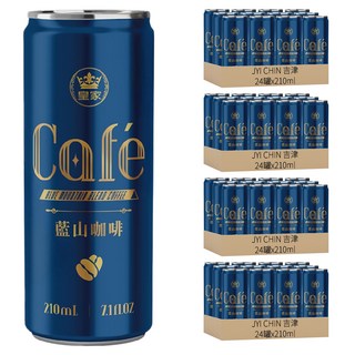 JYI CHIN 吉津 皇家藍山綜合咖啡, 210ml, 96罐