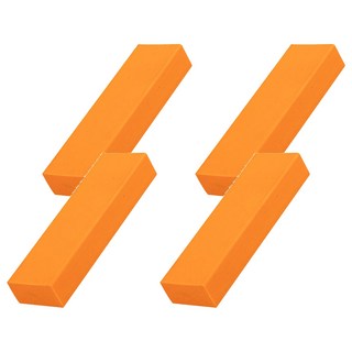 優思居 水龍頭不鏽鋼去污橡皮擦 清潔頑固污垢 適用於水龍頭及縫隙 梯形設計 可重複使用, 4個