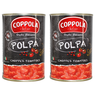 COPPOLA 柯波拉 切丁番茄, 400g, 2罐