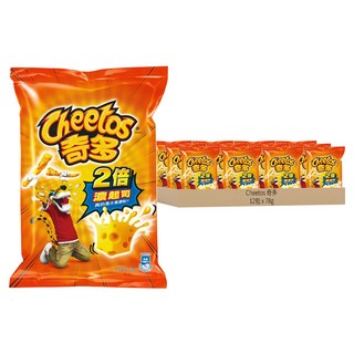 Cheetos 奇多 2倍濃起司口味玉米棒, 78g, 12包