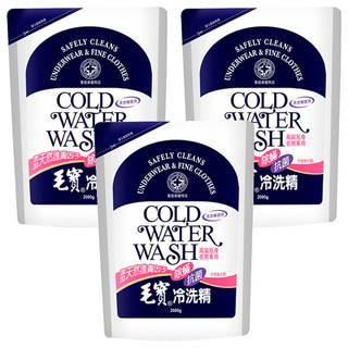 毛寶 除螨抗菌冷洗精 補充包 深層潔淨 溫和配方 高級貼身衣物專用, 2kg, 3包