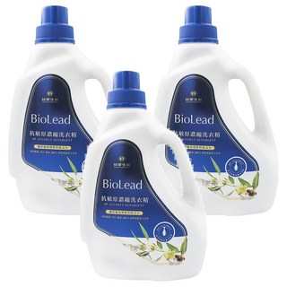 台塑生醫 BioLead 抗敏原濃縮洗衣精, 2kg, 3瓶