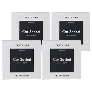 車用擴香禮盒, 黑莓玫瑰與沉香, 4盒