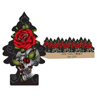 Little Trees 小樹香片 刺青玫瑰 Rose Thorn 車用/居家/辦公室香氛, 7g, 12片