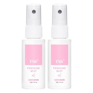 TS6 護一生 私密防護噴霧, 清爽舒適 守護健康, 40g, 2瓶