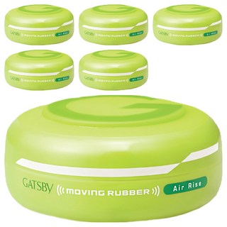 GATSBY 空氣塑型髮腊 綠色, 80g, 6罐