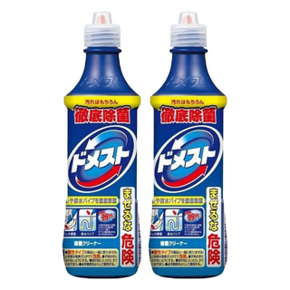 Domestos 多霸道 浴廁除菌清潔劑, 日本原裝進口, 徹底除菌, 去汙, 去異味, 通排水孔, 500ml, 2瓶