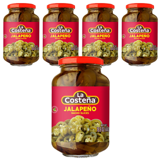 La Costena 切片辣椒, 440g, 5個