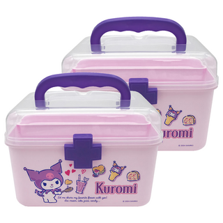 Sanrio 三麗鷗 酷洛米醫藥箱, 紫色, 2個
