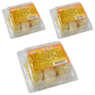 惠香 老婆餅 奶素 135g 獨立包裝 口感鬆軟 台灣傳統點心, 3盒