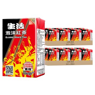 nulife 生活 泡沫紅茶, 250ml, 48入