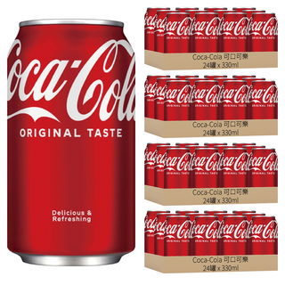 Coca-Cola 可口可樂 汽水 330ml*96罐
