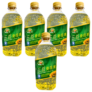 得意的一天 三益葵花油, 1.58L, 5瓶