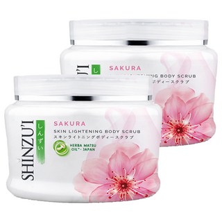 SHINZU'I 峇里島SAKURA去角質霜, 200g, 2入