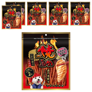 燒肉工房 狗零食, #8碳烤雞腿柳, 140g, 6袋