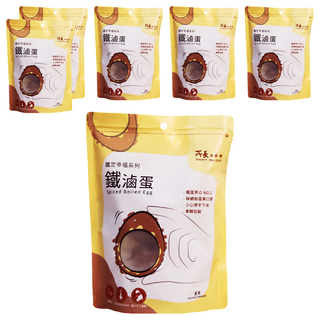 所長茶葉蛋 鐵滷蛋 原味, 240g, 6袋