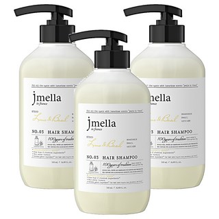 JMELLA 青澀初戀洗髮精, 500ml, 3瓶