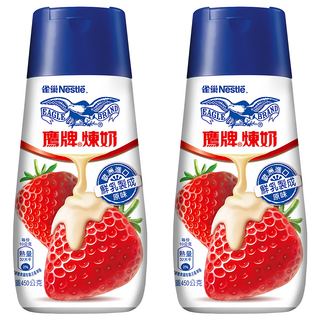 Nestle 雀巢 EAGLE BRAND 鷹牌 煉奶 聰明開口, 450g, 2瓶