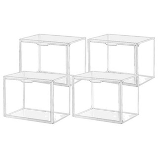 無隔板包包展示盒 SN0786 35.5 x 26.5 x 21.5cm, 透明色, 4個