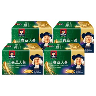QUAKER 桂格 冬蟲夏草養氣人蔘, 6罐, 60ml, 4盒