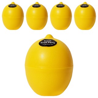 bebehome 車用趣味水果香氛 檸檬, 5個, 檸檬 + 香橙