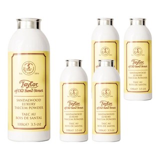 Taylor of Old Bond Street 爽身粉 經典檀香, 100g, 5瓶