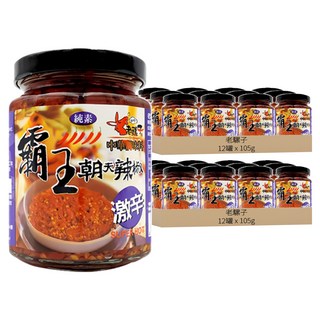 老騾子 霸王朝天辣椒 105g, 24罐