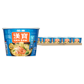 金車 HAN BAW 漢寶 日式極鮮海味風味杯麵 104g x 12入