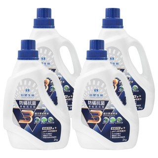 台塑生醫 BioLead 防蹣抗菌濃縮洗衣精, 2kg, 4桶