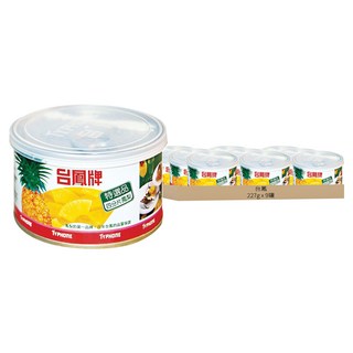 台鳳特選四分片鳳梨罐頭, 227g, 9罐