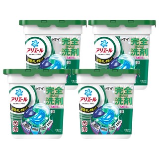 ARIEL 日本原裝進口 4D立體洗衣球 綠色室內曬衣, 11顆, 4盒
