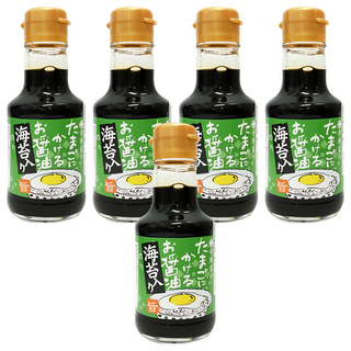 寺岡家 蛋料理用醬油 海苔風味, 150ml, 5瓶