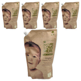 NATURE LOVE MERE 林貝兒低敏洗衣精, 1.3L, 5包