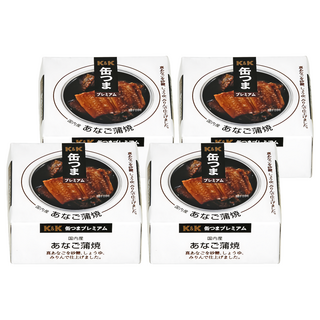 K&K 蒲燒鰻魚 下酒菜, 80g, 4罐