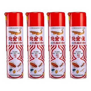 必安住 水性跳蚤蟑螂藥, 600ml, 4瓶