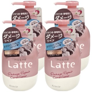 Kracie 葵緹亞 MA&ME Latte 損傷修復護髮乳, 490ml, 4個