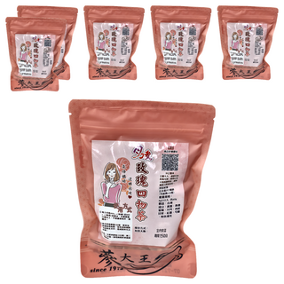 夢大王 玫瑰四物茶包, 6g, 10包, 6袋