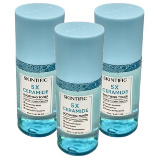SKINTIFIC 5X 神經醯胺化妝水, 80ml, 3瓶