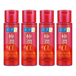 Hadalabo 肌研 極潤α化妝水 濃潤型 高保濕, 170ml, 4瓶