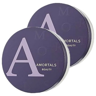 AMORTALS 爾木萄 毛孔柔焦裸光蜜粉 8.5g, #102 明亮膚, 2組