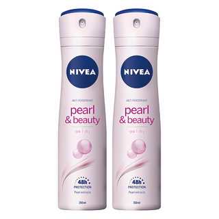 NIVEA 妮維雅 止汗爽身噴霧 珍珠煥采, 150ml, 2瓶
