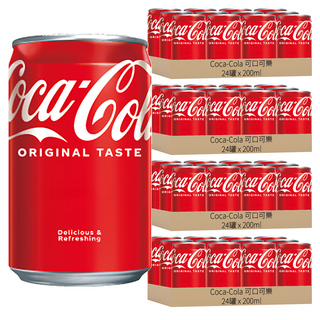 Coca-Cola 可口可樂 迷你罐原味套裝，隨時暢快，獨特美味，自1886年傳承, 200ml, 96罐